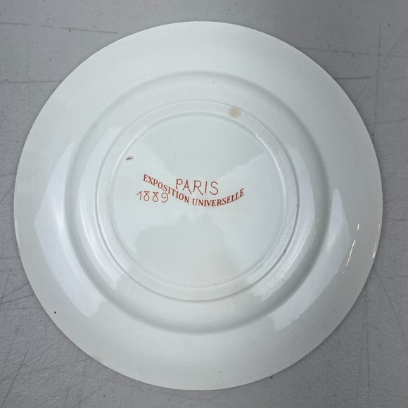 Vintage Alfred Le Petit Plate Le Pissenlit Emile Lola Exposition Universele 1889 - Picture 8 of 12